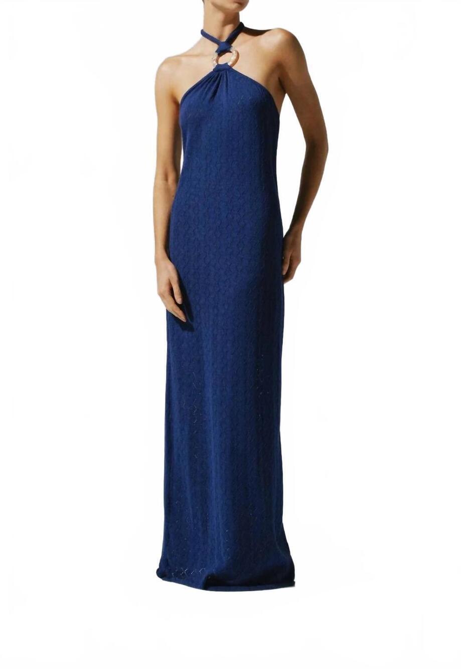NEW BAOBAB jerico maxi dress in lapis blue